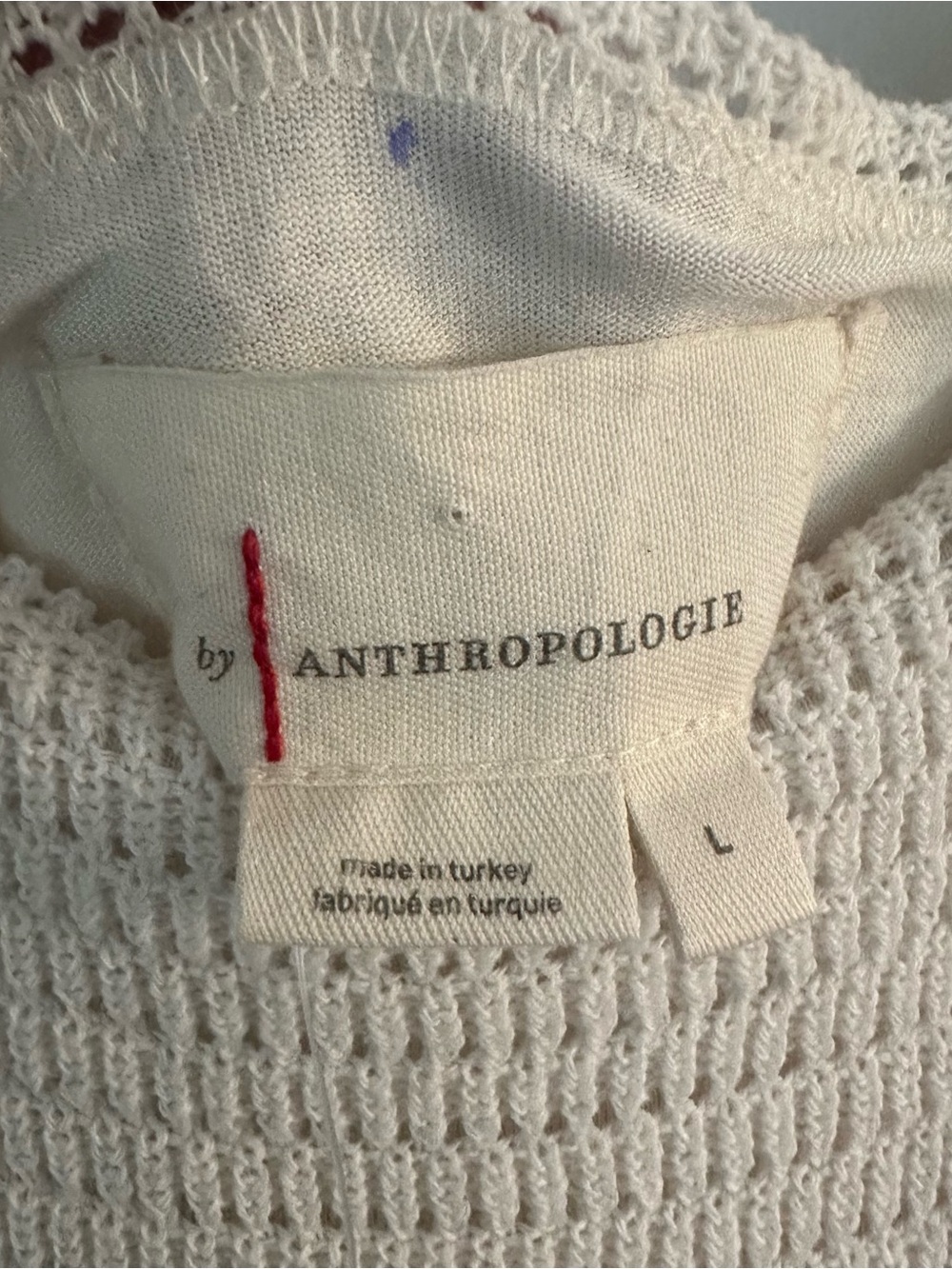 NWT Anthropologie Ivory Dress - Picture 5 of 12